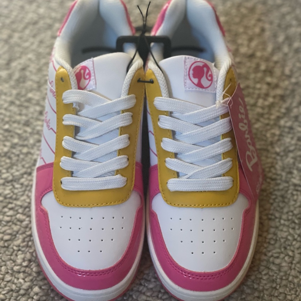 Barbie Sneakers Pink and Yellow